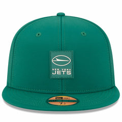 New York Jets New Era 2025 Sideline 59FIFTY Fitted Hat - Green for sale