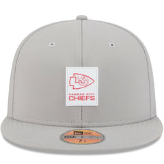 Kansas City Chiefs New Era 2025 Sideline 59FIFTY Fitted Hat - Gray discount