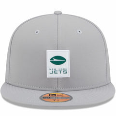 New York Jets New Era 2025 Sideline 59FIFTY Fitted Hat - Gray sale