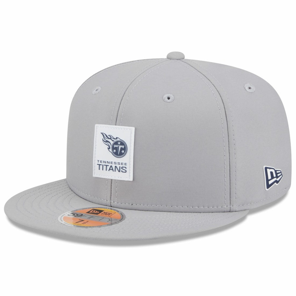 Tennessee Titans New Era 2025 Sideline 59FIFTY Fitted Hat - Gray online