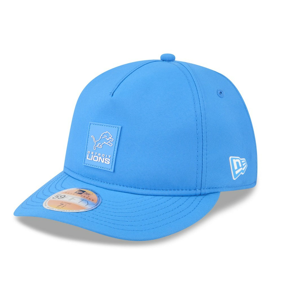 Detroit Lions New Era 2025 Sideline Retro Crown 59FIFTY Fitted Hat - Blue discount