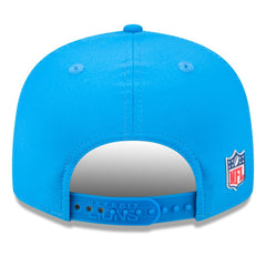 Detroit Lions New Era 2025 Sideline Split Panel 9FIFTY Snapback Hat - Blue cheap