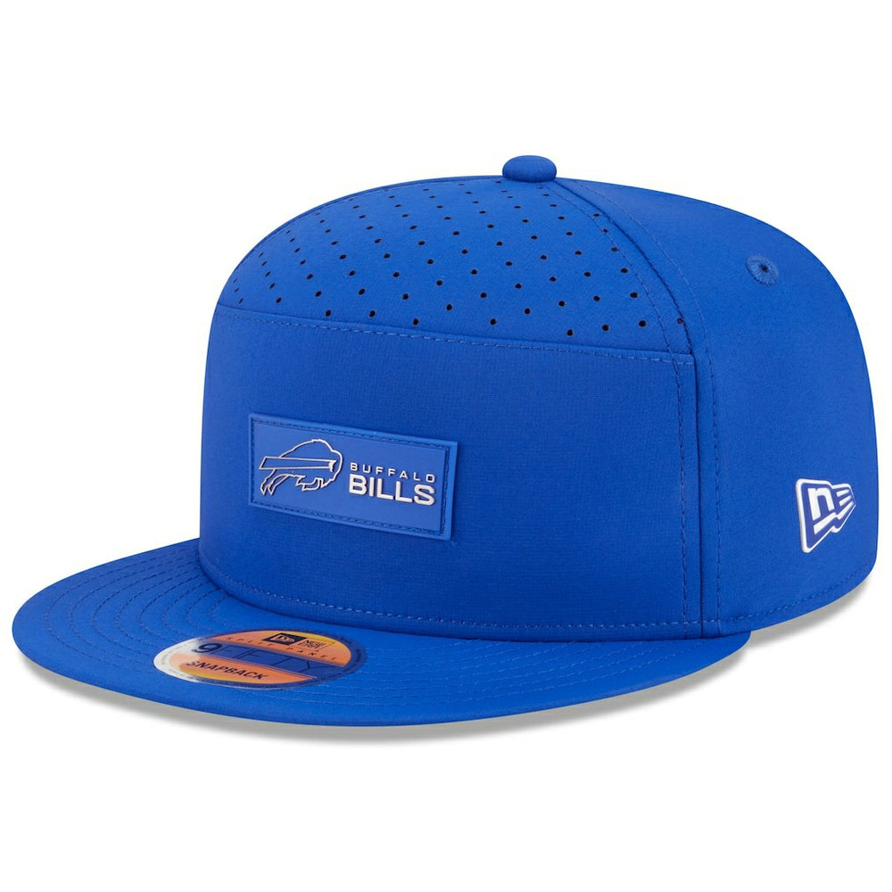 Buffalo Bills New Era 2025 Sideline Split Panel 9FIFTY Snapback Hat - Royal outlet