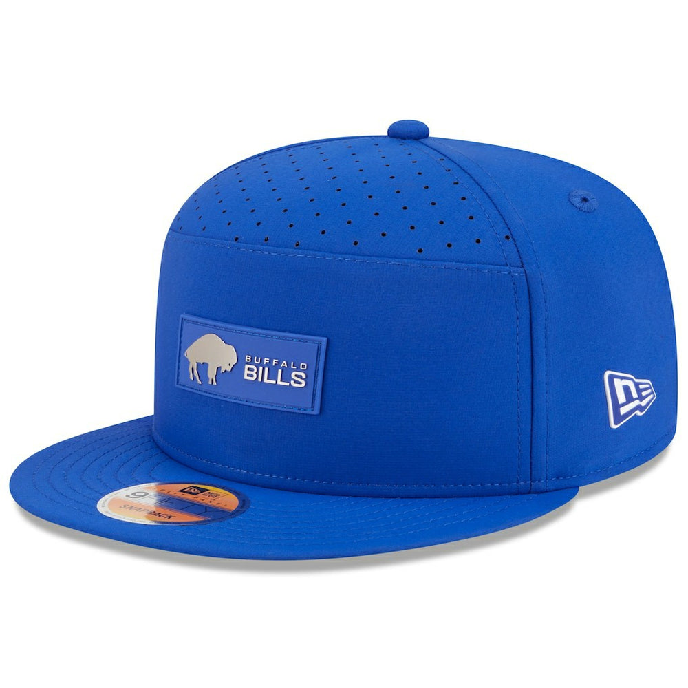 Buffalo Bills New Era 2025 Sideline Throwback Split Panel 9FIFTY Snapback Hat - Royal sale