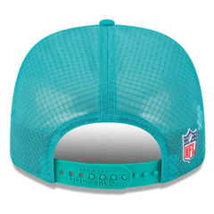 Miami Dolphins New Era 2025 Sideline Throwback 9SEVENTY Trucker Adjustable Hat - Aqua for sale
