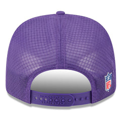 Minnesota Vikings New Era 2025 Sideline 9SEVENTY Trucker Adjustable Hat - Purple discount