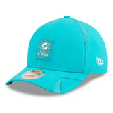 Miami Dolphins New Era 2025 Sideline M-Crown 9FORTY Adjustable Hat - Aqua online