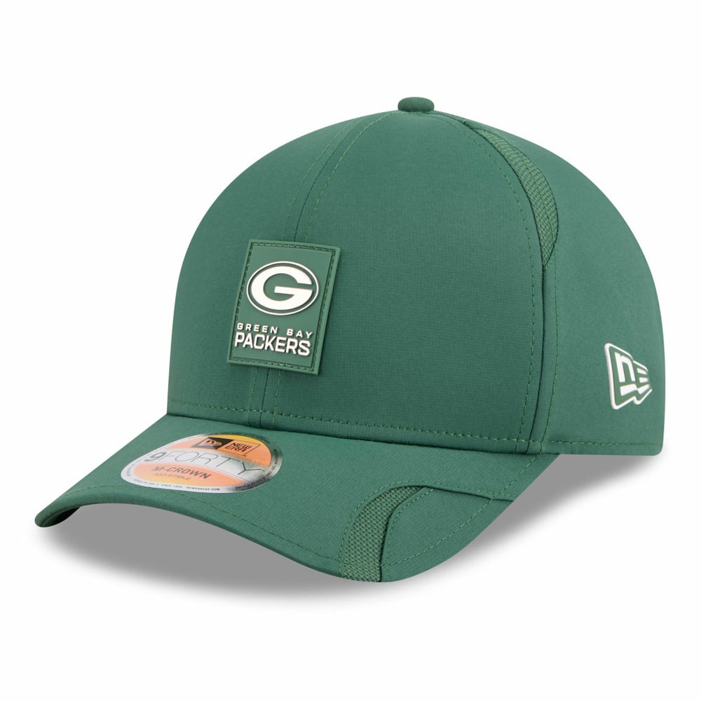 Green Bay Packers New Era 2025 Sideline M-Crown 9FORTY Adjustable Hat - Green discount