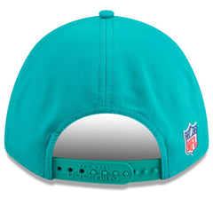 Miami Dolphins New Era 2025 Sideline Throwback M-Crown 9FORTY Adjustable Hat - Aqua online