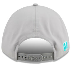 Miami Dolphins New Era 2025 Sideline M-Crown 9FORTY Adjustable Hat - Gray discount