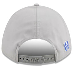 New York Giants New Era 2025 Sideline M-Crown 9FORTY Adjustable Hat - Gray on sale