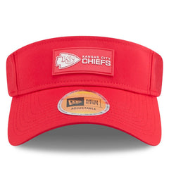 Kansas City Chiefs New Era 2025 Sideline Visor - Red for sale