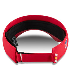 Kansas City Chiefs New Era 2025 Sideline Visor - Red for sale