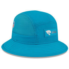 Jacksonville Jaguars New Era 2025 Sideline Bucket Hat - Teal outlet