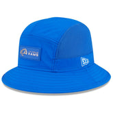 Los Angeles Rams New Era 2025 Sideline Bucket Hat - Royal sale