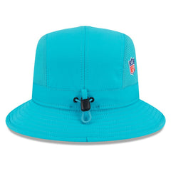 Miami Dolphins New Era 2025 Sideline Bucket Hat - Aqua online