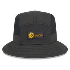Pittsburgh Steelers New Era 2025 Sideline Bucket Hat - Black on sale