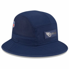 Tennessee Titans New Era 2025 Sideline Bucket Hat - Navy outlet