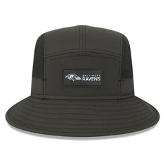Baltimore Ravens New Era 2025 Sideline Bucket Hat - Black sale