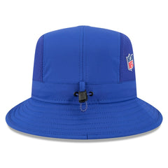 Buffalo Bills New Era 2025 Sideline Bucket Hat - Royal sale