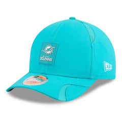 Miami Dolphins New Era Youth 2025 Sideline 9FORTY Adjustable Hat - Aqua cheap