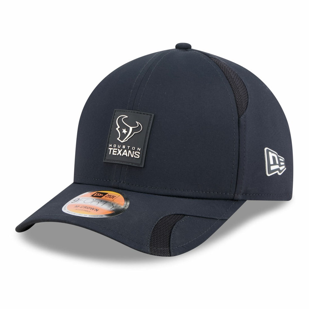 Houston Texans New Era Youth 2025 Sideline 9FORTY Adjustable Hat - Navy on sale