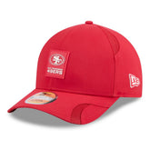 San Francisco 49ers New Era Youth 2025 Sideline 9FORTY Adjustable Hat - Scarlet on sale