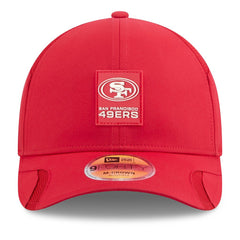 San Francisco 49ers New Era Youth 2025 Sideline 9FORTY Adjustable Hat - Scarlet on sale