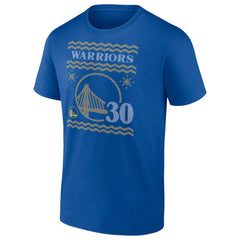Stephen Curry Golden State Warriors Ugly Sweater Name & Number T-Shirt sale - Royal for sale