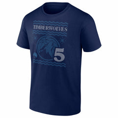 Anthony Edwards Minnesota Timberwolves Ugly Sweater Name & Number T-Shirt - Navy on sale
