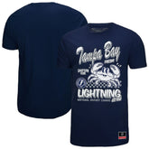 Tampa Bay Lightning Mitchell & Ness Local Food T-Shirt - Navy T-shirts