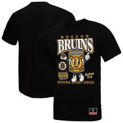 Boston Bruins Mitchell & Ness Local Food T-Shirt - Black T-shirts