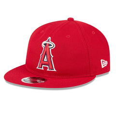 Los Angeles Angels Baseball Hall of Fame Retro Crown 9FIFTY Adjustable Hat Red