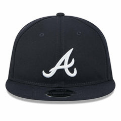 Atlanta Braves Baseball Hall of Fame Retro Crown 9FIFTY Adjustable Hat Navy