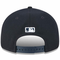 Atlanta Braves Baseball Hall of Fame Retro Crown 9FIFTY Adjustable Hat Navy