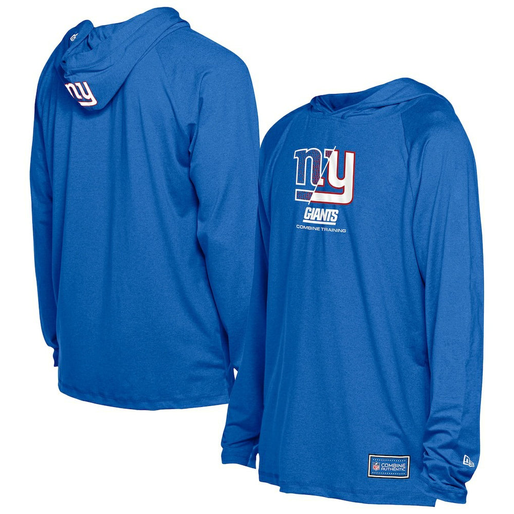 New York Giants New Era Functional Fandom Hoodie - Royal on sale