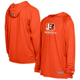 Cincinnati Bengals New Era Functional Fandom Hoodie - Orange for sale