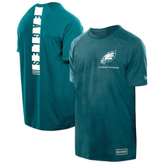 Philadelphia Eagles New Era Functional Fandom Reflective T-Shirt - Midnight Green online