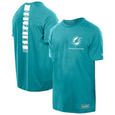 Miami Dolphins New Era Functional Fandom Reflective T-Shirt - Aqua discount