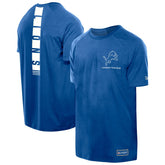 Detroit Lions New Era Functional Fandom Reflective T-Shirt - Blue on sale