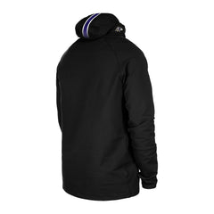 Baltimore Ravens New Era Functional Fandom Balaclava Helmet Stripe Tri-Blend Hoodie - Black discount