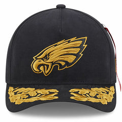 Philadelphia Eagles New Era x Alpha Industries A-Frame 9FORTY Adjustable Hat - Black online