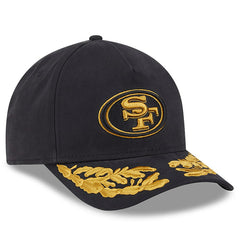 San Francisco 49ers New Era x Alpha Industries A-Frame 9FORTY Adjustable Hat - Black sale