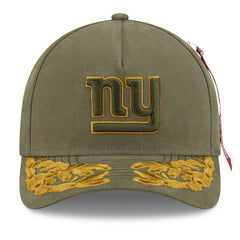 New York Giants New Era x Alpha Industries A-Frame 9FORTY Adjustable Hat - Olive discount