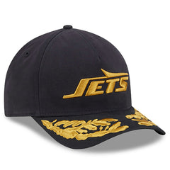 New York Jets New Era x Alpha Industries A-Frame 9FORTY Adjustable Hat - Black sale