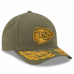 Kansas City Chiefs New Era x Alpha Industries A-Frame 9FORTY Adjustable Hat - Olive online