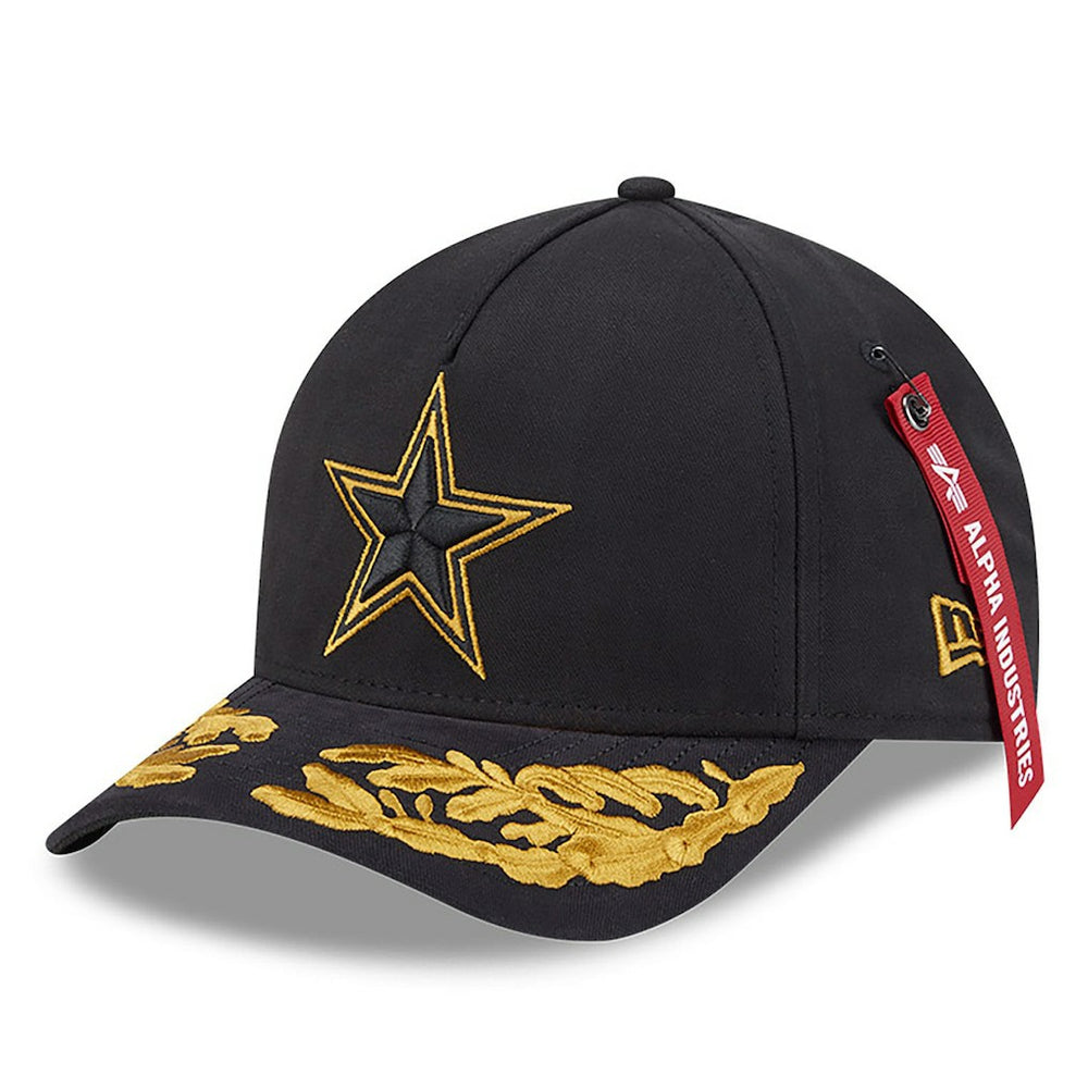 Dallas Cowboys New Era x Alpha Industries A-Frame 9FORTY Adjustable Hat - Black discount