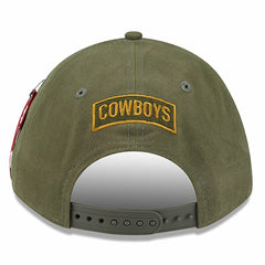 Dallas Cowboys New Era x Alpha Industries A-Frame 9FORTY Adjustable Hat - Olive outlet