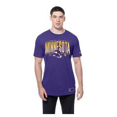 Minnesota Vikings New Era Combine Authentic Training Throwback T-Shirt - Purple for sale
