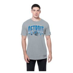 Detroit Lions New Era Combine Authentic Helmet T-Shirt - Silver outlet